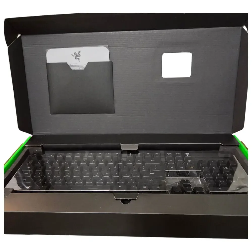 Razer Huntsman Optical Gaming Keyboard Black Used w/ Original Box Tested